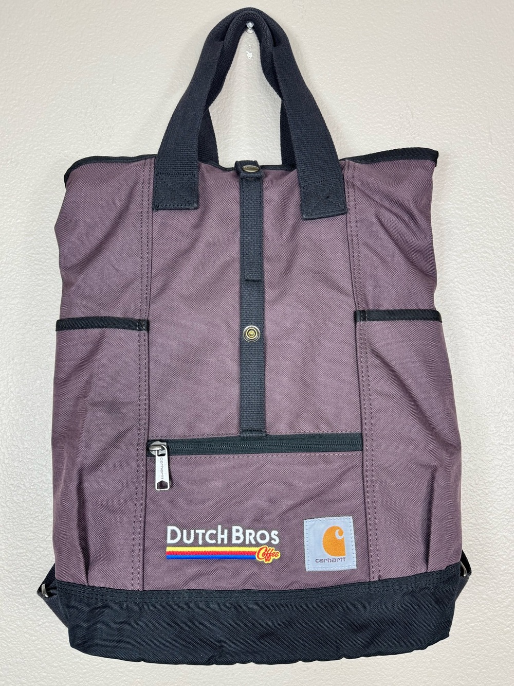 Dutch Bros x Carhartt legacy convertible bag backpack